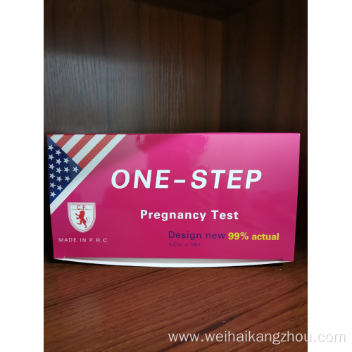 Best selling accurate HCG pregnancy Diagnostic test kits Cassette